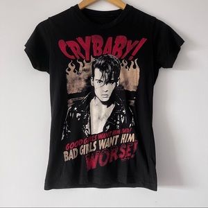 Cry Baby Johnny Depp T Shirt